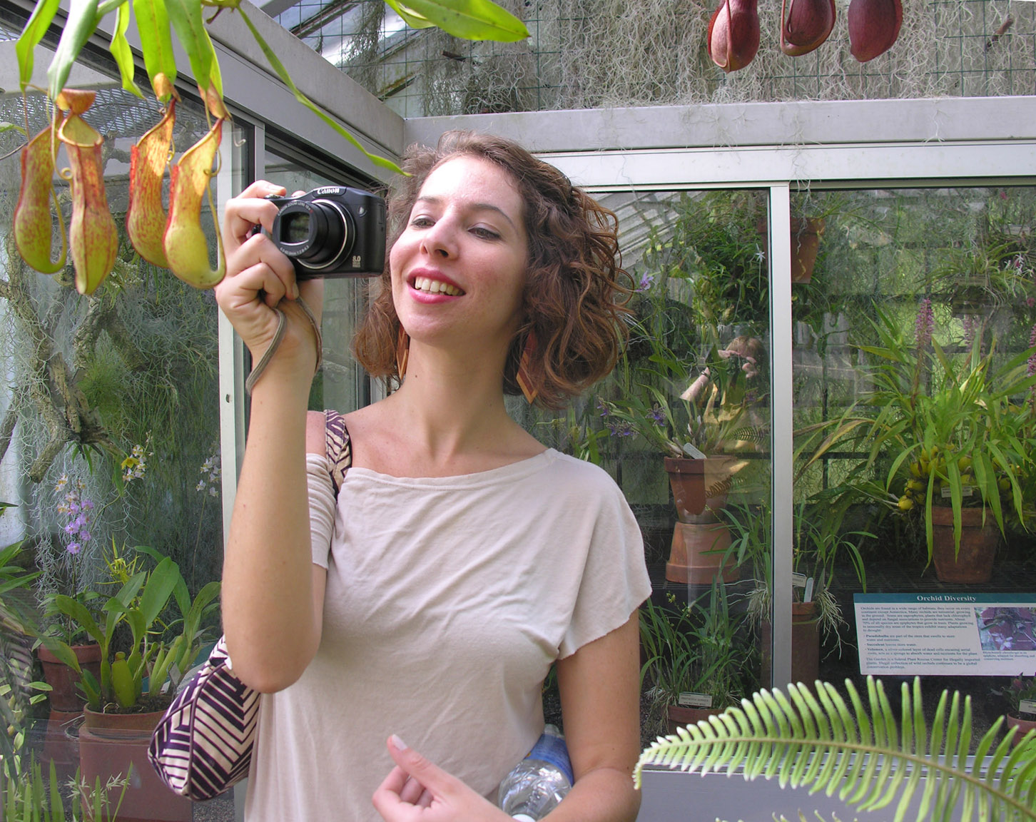 Rose Sobel at UCB Botanical Gardens